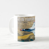 MUG F-16C FALCON DE COMBAT (Devant gauche)