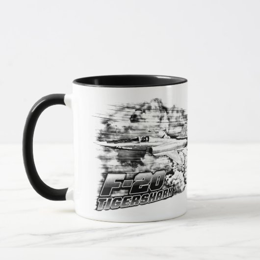 Mug F-20 requin-tigre (Gauche)