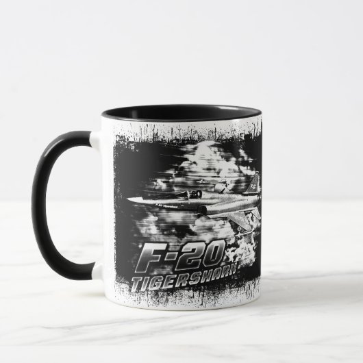 Mug F-20 requin-tigre (Gauche)