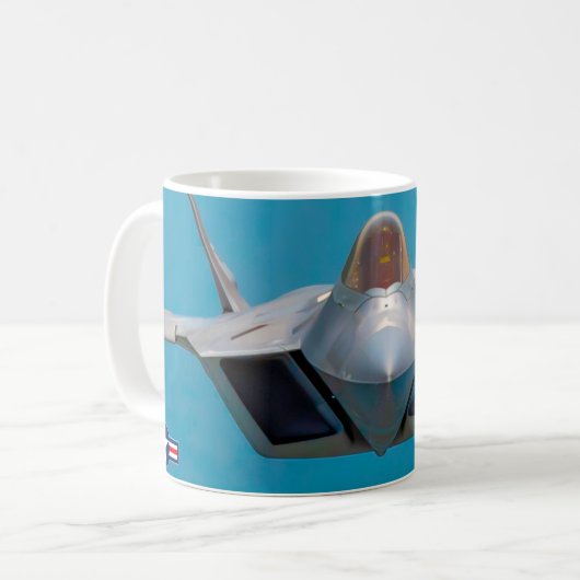 MUG F-22 GROUPE RAPTOR (Devant gauche)