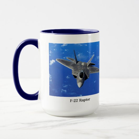 Mug F-22 Raptor (Gauche)