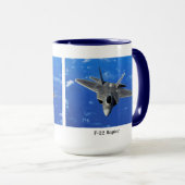 Mug F-22 Raptor (Devant droit)