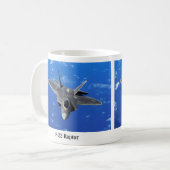 Mug F-22 Raptor (Devant gauche)