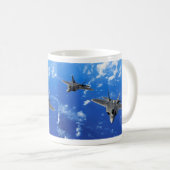 Mug F-22 Raptor コーヒーマグカップ (Devant droit)