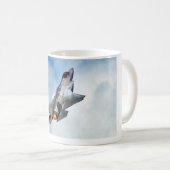 Mug F-35 Avion de chasse (Devant droit)