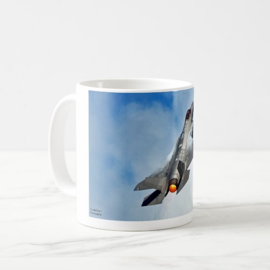 Mug F-35 Avion de chasse (Devant gauche)
