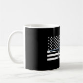 Mug F-35 (drapeau noir) (Gauche)