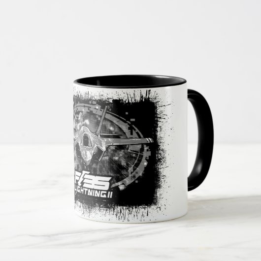 Mug F-35 Éclair II (Devant droit)