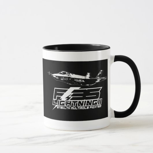 Mug F-35 foudre II (Droite)