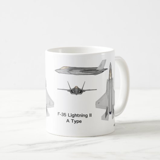 Mug F-35 Lightning II (Devant droit)