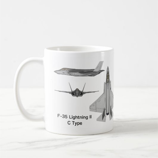 Mug F-35 Lightning II (Gauche)