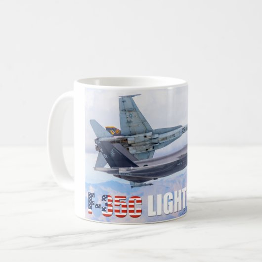 MUG F-35C ÉCLAIRAGE II (Devant gauche)