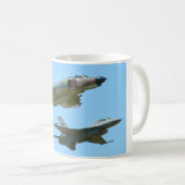Mug F-4 PHANTOM et F-16 FALCON DE COMBAT (Devant droit)