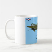 Mug F-4 PHANTOM et F-16 FALCON DE COMBAT (Gauche)