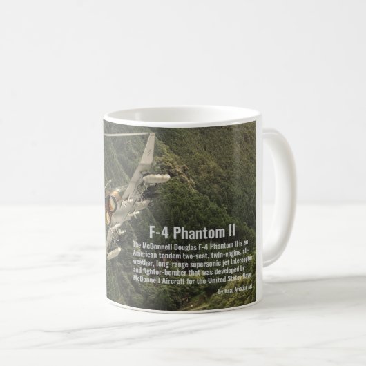 Mug F-4 Phantom II (Devant droit)