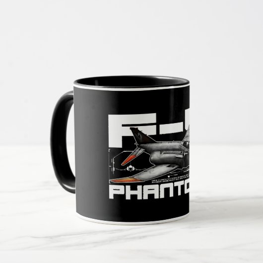 Mug F-4 Phantom II (Devant gauche)