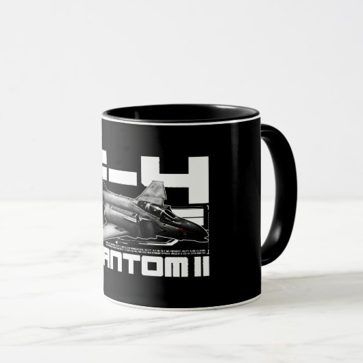 Mug F-4 Phantom II (Devant droit)