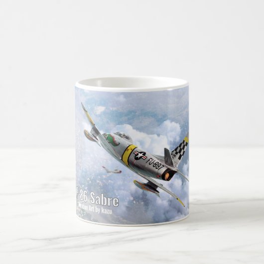 Mug F-86 Sabre (Centre)