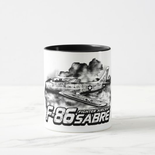 Mug F-86 Sabre (Centre)