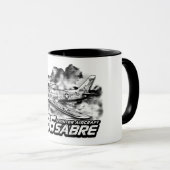 Mug F-86 Sabre (Devant droit)