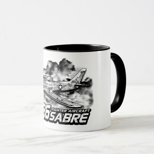 Mug F-86 Sabre (Devant droit)