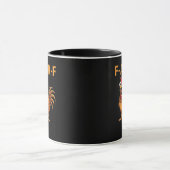 Mug F-Awk-F Poulet F-Caw-F Coq Drôle Humour Mème (Centre)