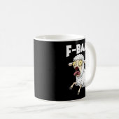 Mug F-baa-f Meme – Funny Screaming Meme Graphic  (Devant droit)