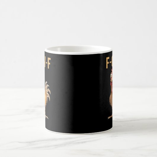 Mug F-Caw-F Chicken Classic Creative Casual (Centre)