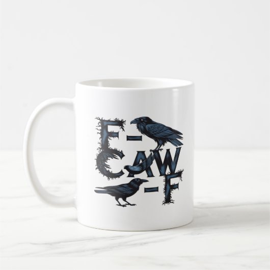 Mug F-Caw-F Classic Creative Style (Gauche)