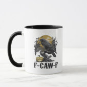 Mug F-Caw-F Classic Minimal Design (Gauche)