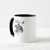 Mug F Caw F Classique Essentiel Esthétique (Devant gauche)
