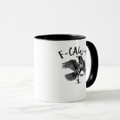 Mug F Caw F Classique Essentiel Esthétique (Devant droit)