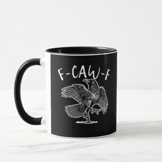 Mug F-Caw-F Classique Rétro (Gauche)
