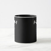 Mug F Caw F Corbeau Style Créatif Amusant (Centre)