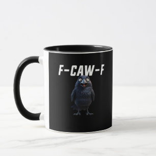 Mug F Caw F Corbeau Style Créatif Amusant