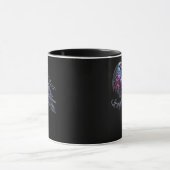 Mug F-Caw-F Corbeau Style Rétro Classique (Centre)