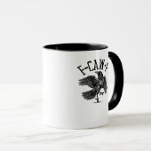 Mug F Caw F Crow Créatif Décontracté (Devant droit)