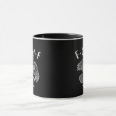 Mug F-Caw-F Crow Gothic Humor Funny (Centre)