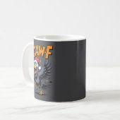 Mug F-caw-f Crow Quote Meme - Funny Christmas Raven Hu (Devant gauche)