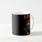 Mug F Caw F Crow Shirt Funny Zen Raven Meditation Fawk (Devant droit)