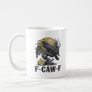 Mug F-Caw-F Design Minimaliste Classique