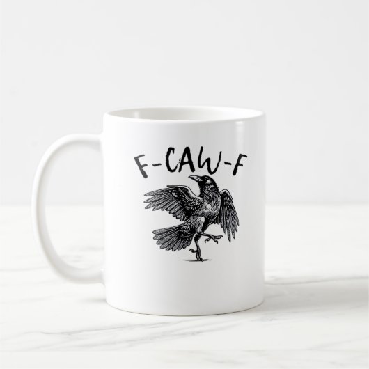 Mug F Caw F Essential Classic Aesthetic (Gauche)