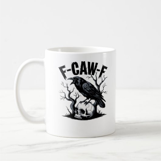 Mug F Caw F Essential Minimal Clean Design (Gauche)