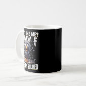 Mug F Caw F Funny Angry Chicken Don't Like Me Problem  (Devant gauche)