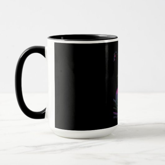 Mug F-Caw-F Funny Black Crow Bird (Gauche)