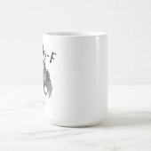 Mug  F-Caw-F Funny Black Crow F-Caw-F Funny Black Bird (Centre)