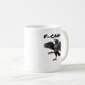 Mug F Caw F Graphisme Vintage Essentiel (Devant droit)