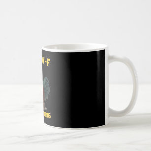 Mug F-caw-f Je lis un livre de poulet amateur drôle In