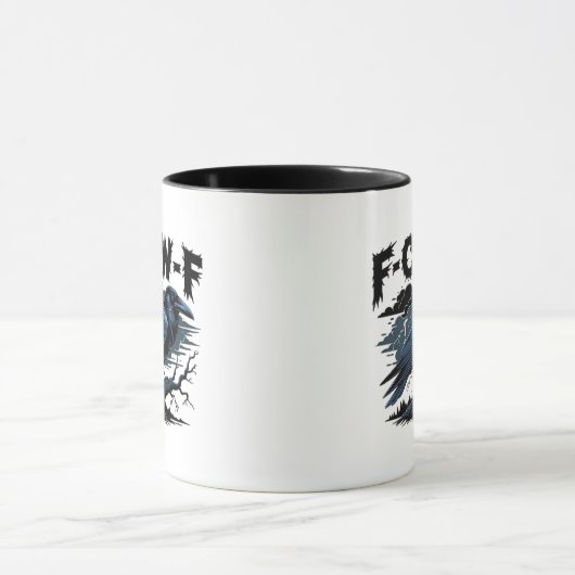 Mug F-Caw-F Minimal Clean Design (Centre)