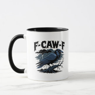 Mug F-Caw-F Minimal Clean Design